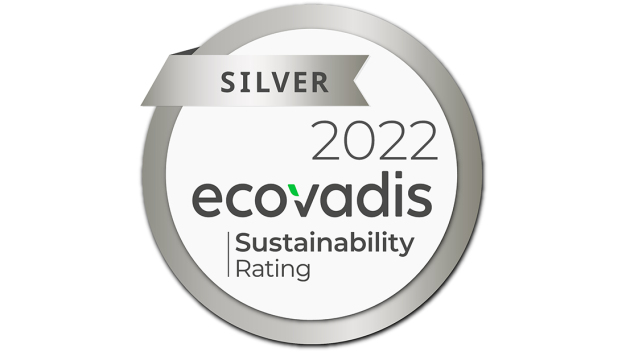 EcoVadis hat die Nachhaltigkeitserfolge von Syntegon mit der Silbermedaille ausgezeichnet. / EcoVadis recently awarded Syntegon a silver rating for its sustainability achievements.