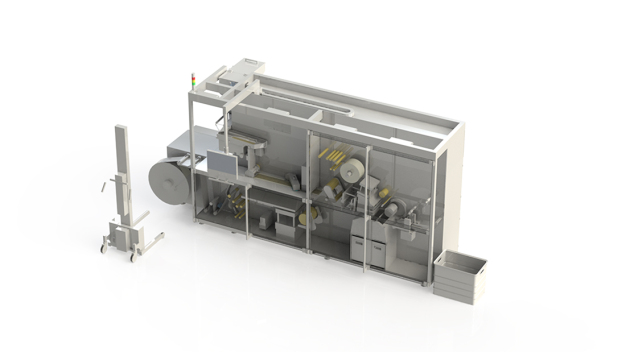 Ein Highlight auf dem ROTZINGER Stand: Die Premiere der neuen und optimierten Version der Blistermaschine TLT. Die Maschine wurde neu gestaltet und bietet Herstellern Flexibilität, erhöhte Sicherheit, kurze Umrüstzeiten – und das bei hoher OEE.