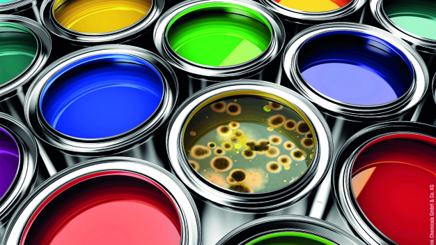 Konservierungsmittel zur Topf- und Filmkonservierung von Vink Chemicals tragen dazu bei, dass Farben und Lacke über lange Zeit nutzbar sind und ihre Eigenschaften behalten. (Bild: Vink Chemicals)