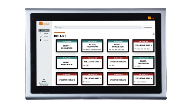 Über die LSR.signage App wird zentral gesteuert, welche Informationen an welchem Reinraum in Echtzeit angezeigt werden sollen. Über die LSR.signage App wird zentral gesteuert, welche Informationen an welchem Reinraum in Echtzeit angezeigt werden sollen.