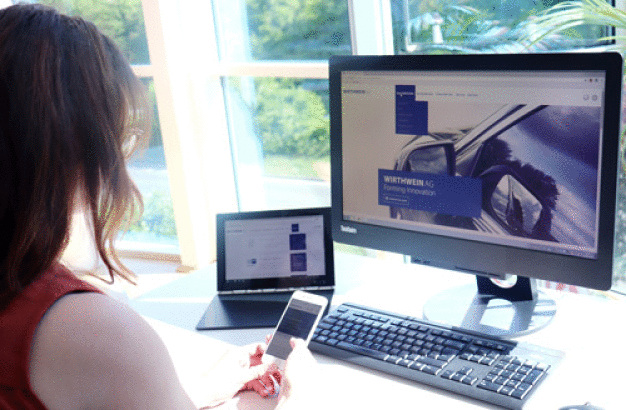 Die neue Wirthwein-Website ist für verschiedenste Ausgabegeräte optimiert, steht in deutscher und englischer Sprache zur Verfügung und wird nahezu täglich aktualisiert, sodass die Inhalte stets aktuell sind.