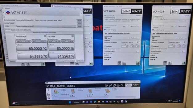 Die aktualisierte S!MPATI-Version 4.80 bietet eine benutzerfreundliche Menü-führung und erweiterte Funktionen. Dazu zählen beispielsweise eine leichtere Programmierbarkeit sowie eine vergleichende Auswertung mehrerer Aufzeich-nungs-Archive. Das ermöglicht eine genaue Analyse des Verhaltens verschiede-ner Prüfgüter bei mehreren Testlaufvarianten in unterschiedlichen Anlagen. (Bild: Otto Bock HealthCare Deutschland GmbH, own image)