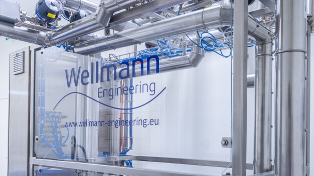 Wellmann CIP-Anlage: Für maximale Prozesssicherheit in der Pharmaindustrie: Eine der hocheffizienten CIP-Anlagen von Wellmann Pharma-Engineering. (Quelle: Wellmann Anlagentechnik GmbH)