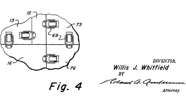 Das erste Patent (Auszug) auf einen Reinraum, angemeldet von Willis Whitfield. / The first patent (extract) of a cleanroom, filed by Willis Whitfield. © United States Patent Office